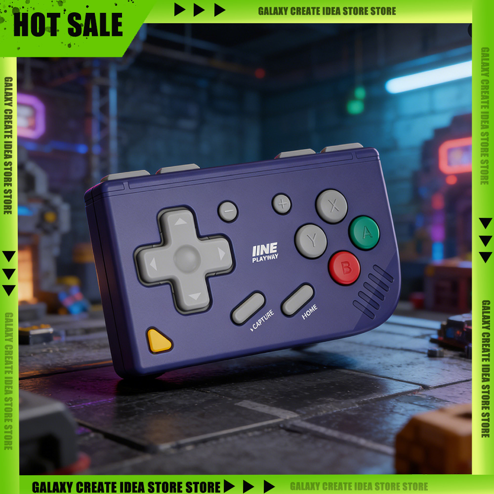 Retro Gaming Tablet - IINEミニレトロAnanke Gen 2ポータブルコントローラー（Android、iOS、PC、Steam対応）シミュレーションゲーム用マルチプラットフォームミニハンドル