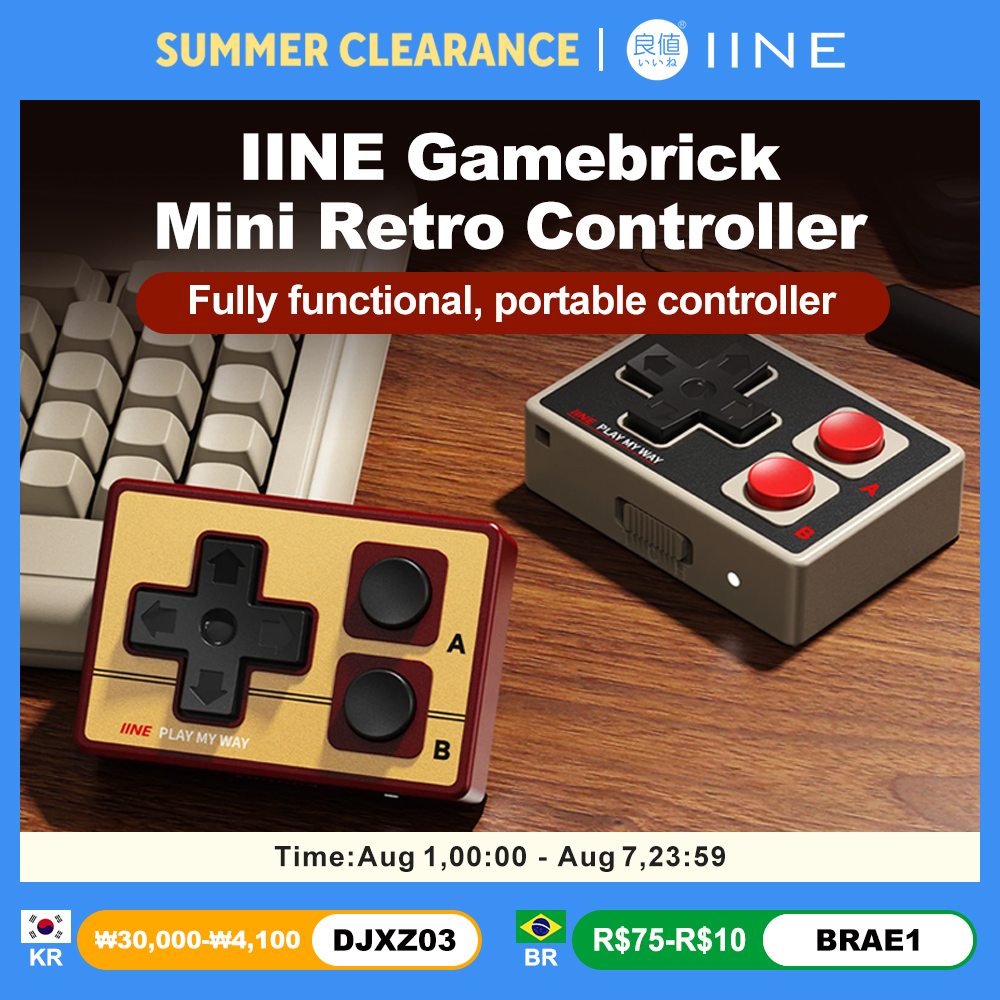 Retro Gaming Tablet - IINE ミニコントローラー iOS Android PC 電話用