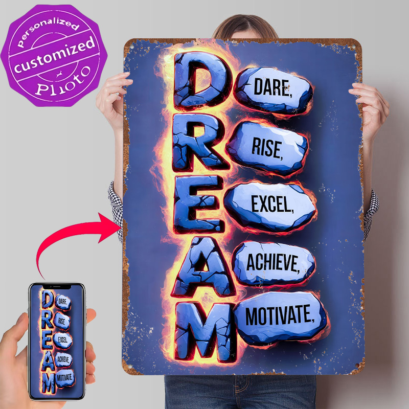 Retro Gaming Achievements - Dream Big 寝室の装飾 ゲームを楽しむ 大胆に成功を目指す プリントポスター