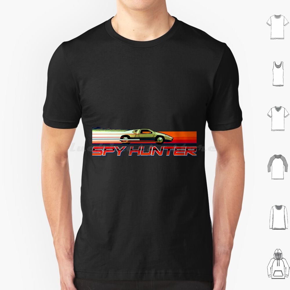 Retro Gaming Shirt - Mod.5 アーケードハンター ビデオゲーム Tシャツ ビッグサイズ 綿100%