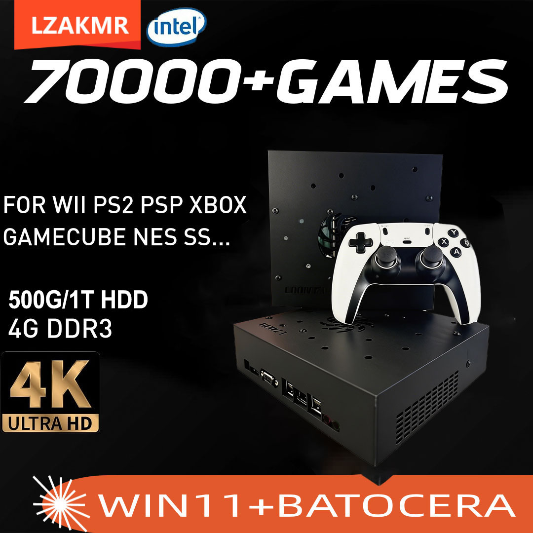 Retro Gaming Devices - スーパーゲームコンソール X8 Pro 70000+ゲーム I3-3110M 60+エミュレーター