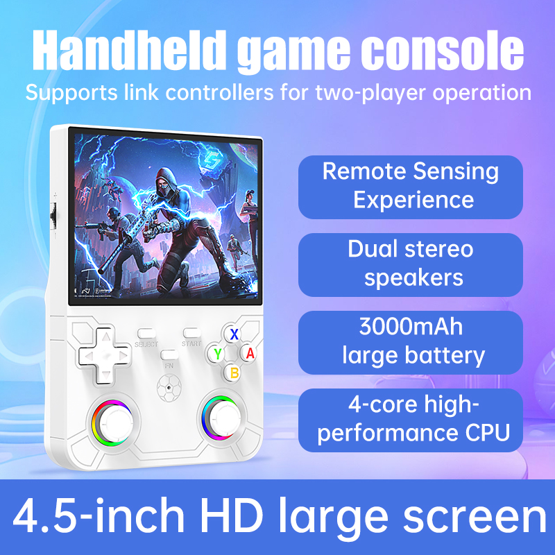 Retro Gaming Tablet - R36 Ultra X レトロハンドヘルドビデオゲームコンソール オープンソースLinuxシステム搭載 4.5インチIPSスクリーン