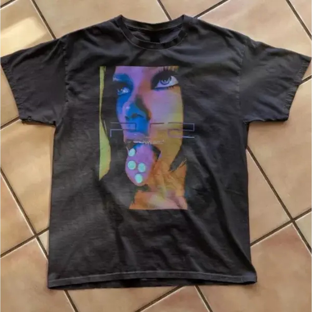 Retro Gaming Shirt - PS2 アドキャンペーン Tシャツ - Y2k ゲーミング