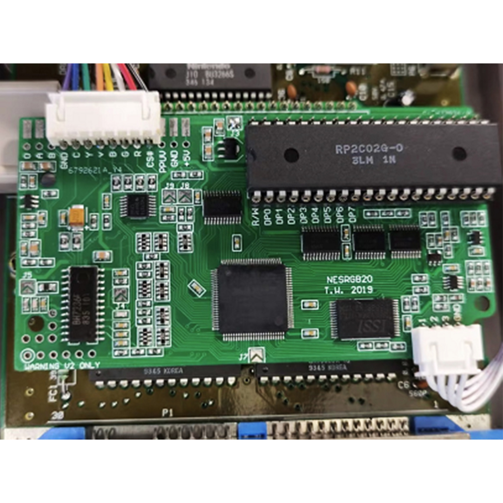 Retro Gaming Machine - Nesrgbレトロゲームコンソールキット、変更されたビデオ出力、1:1コピー