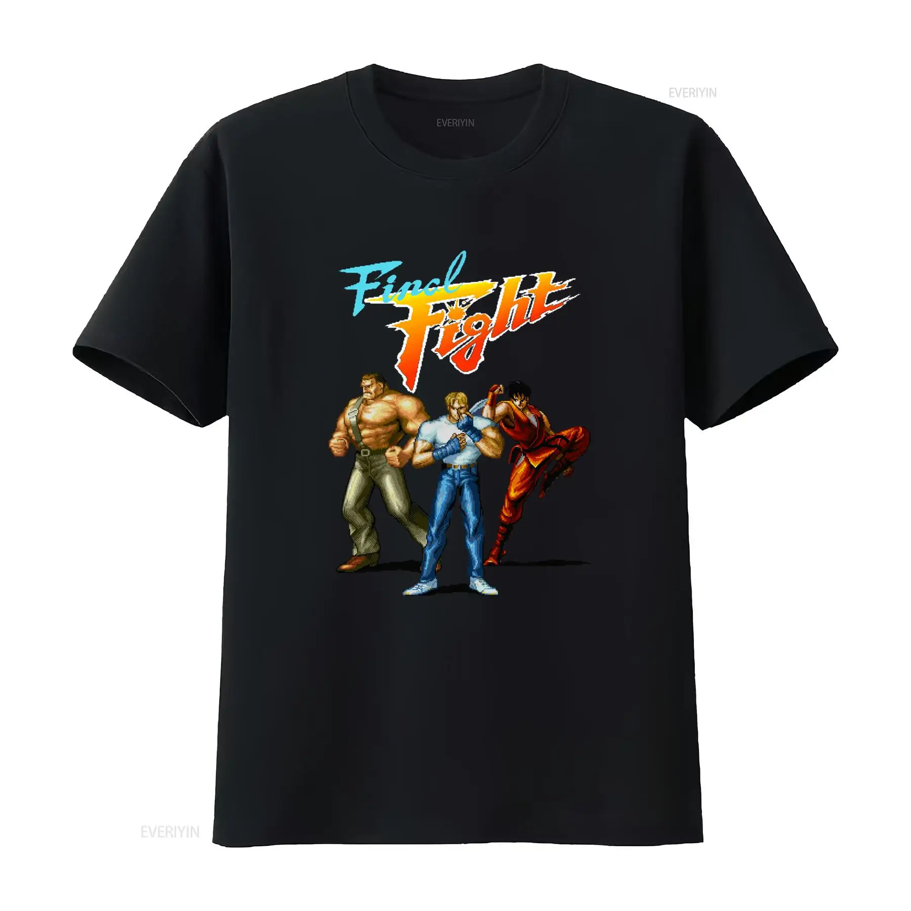 Retro Gaming Shirt - レトロ SNES アーケードファイナルファイトボックスカバーアートビデオゲームファン T シャツヴィンテージウォッシュスタイリッシュユニセックスカジュアル快適なファッション