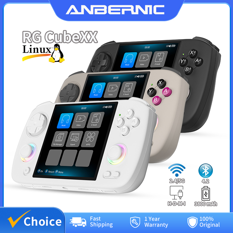 Retro Gaming Linux - ANBERNIC RG Cubexx レトロハンドヘルドゲームコンソール 3.95 