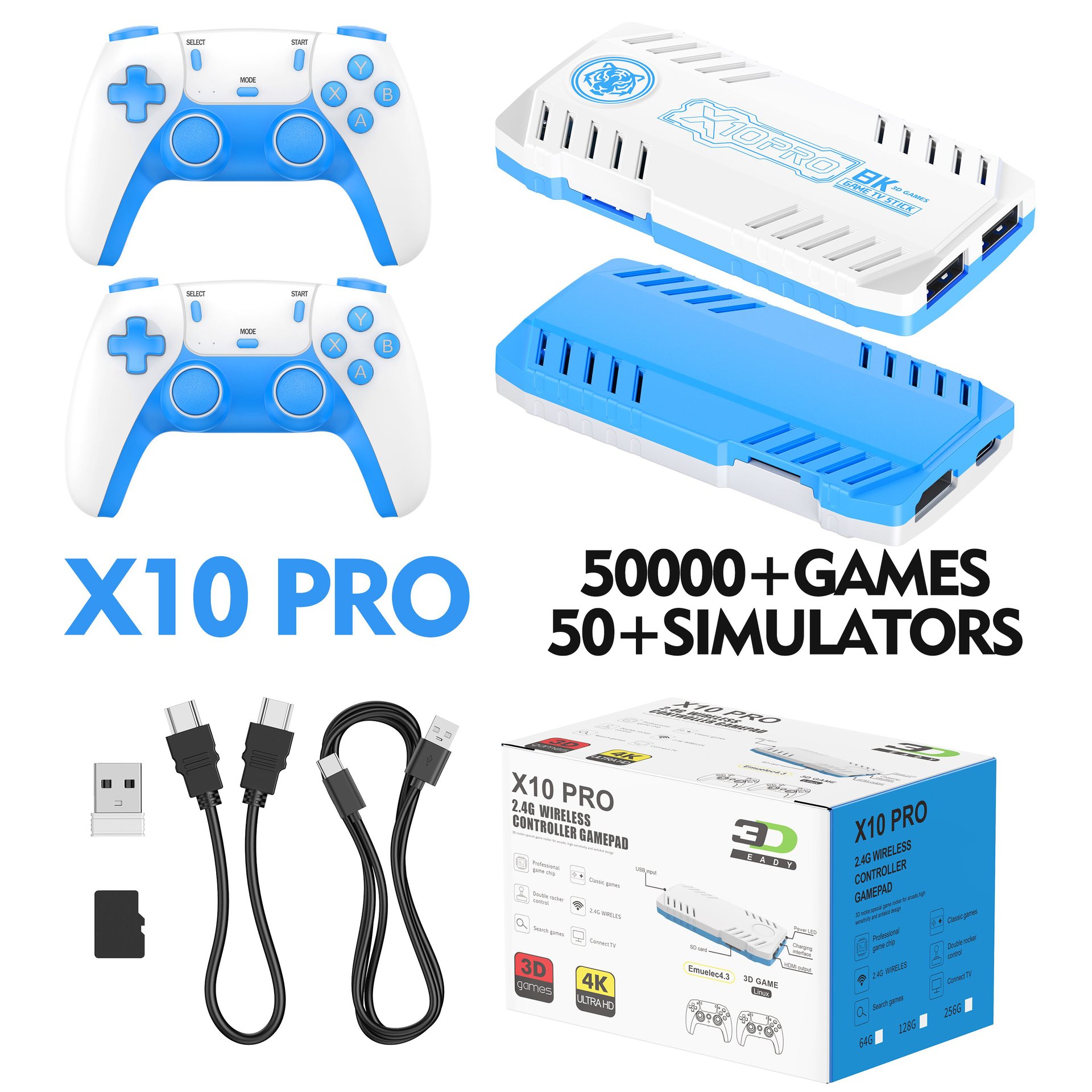 2026 NEW X10 Pro 128G 50000+ゲー - Retro Gaming Devices のレビューと価格