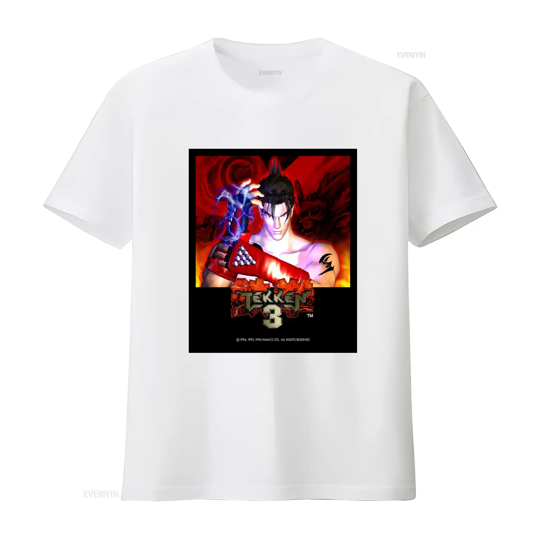 ヴィンテージ 鉄拳 3 格闘ビデオゲームプリント Tシャツ  - Retro Gaming Shirt のレビューと価格