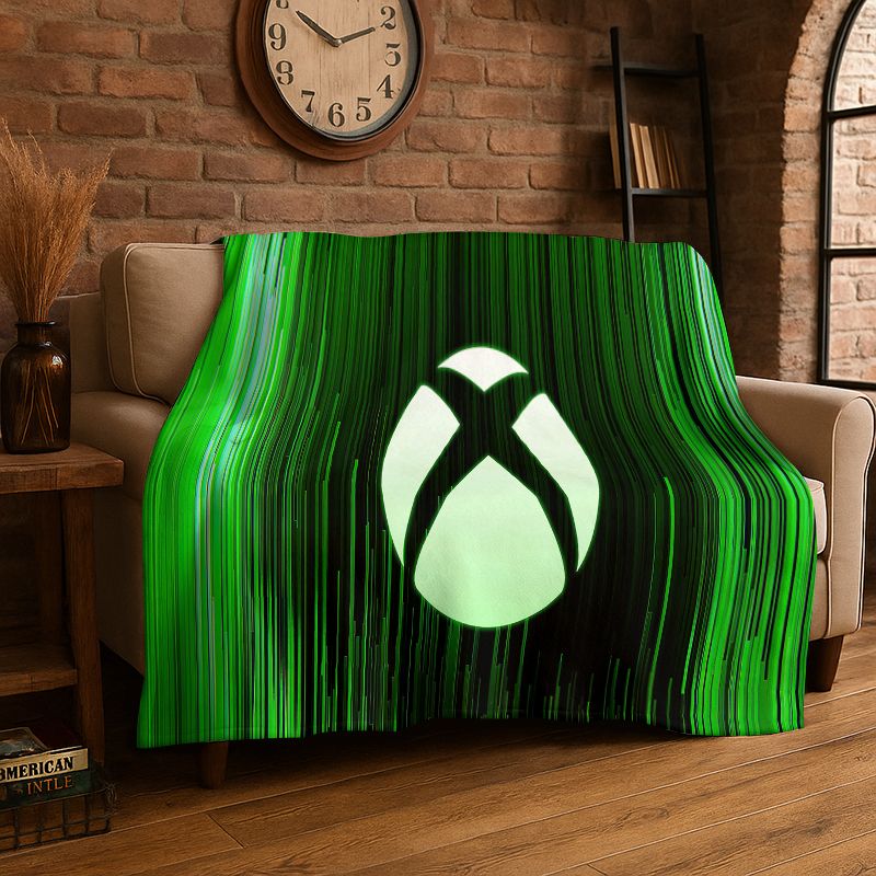 レトロ Xbox ゲーミング ゲーマー ロゴ フランネル ブ - Retro Gaming Logo のレビューと価格