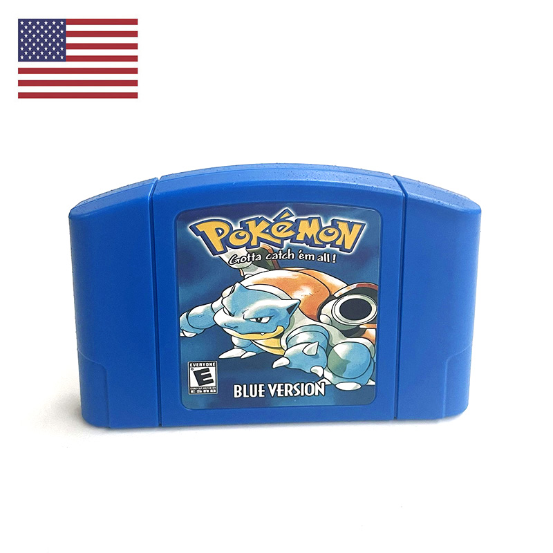 アメリカ版 NTSC 英語版 ポケモン ブルー N64 レト - Retro Gaming Machine のレビューと価格