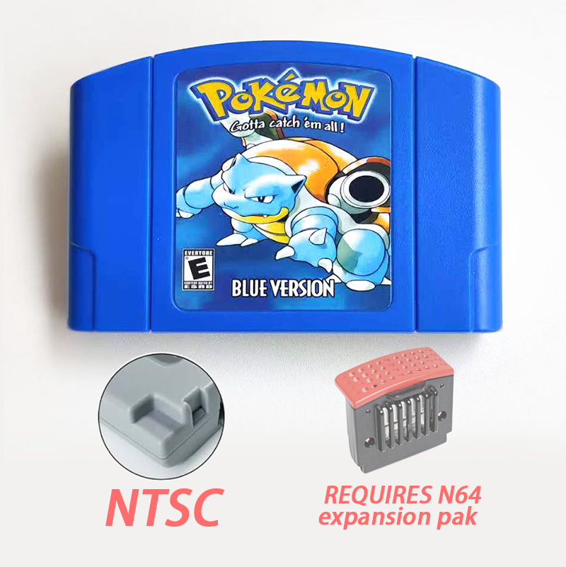 アメリカ版 NTSC 英語版 ポケモン ブルー N64 レト - Retro Gaming Machine のレビューと価格