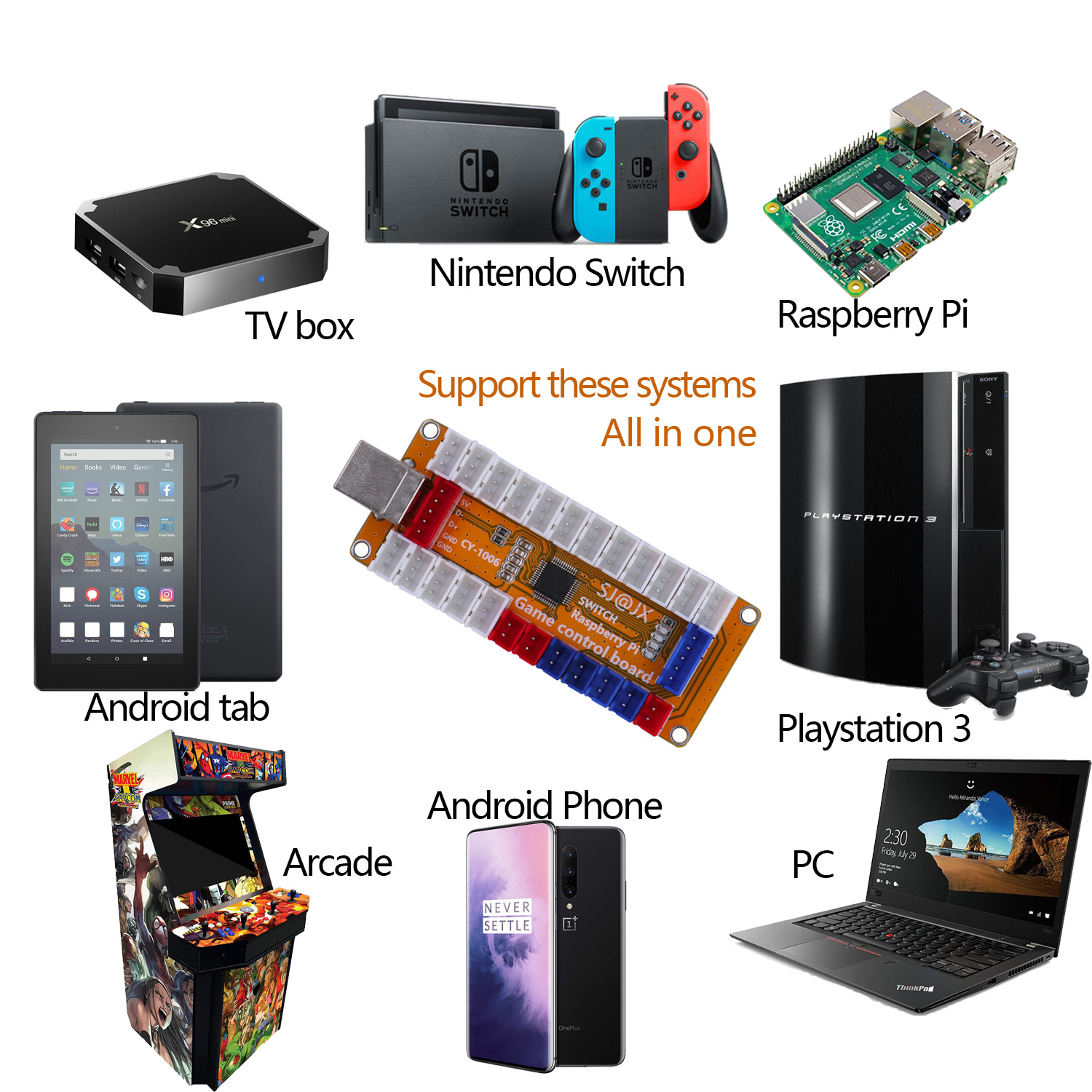 Sj @ jx-Nintendo Switch用LEDゲーム - Arcade Button Kit のレビューと価格
