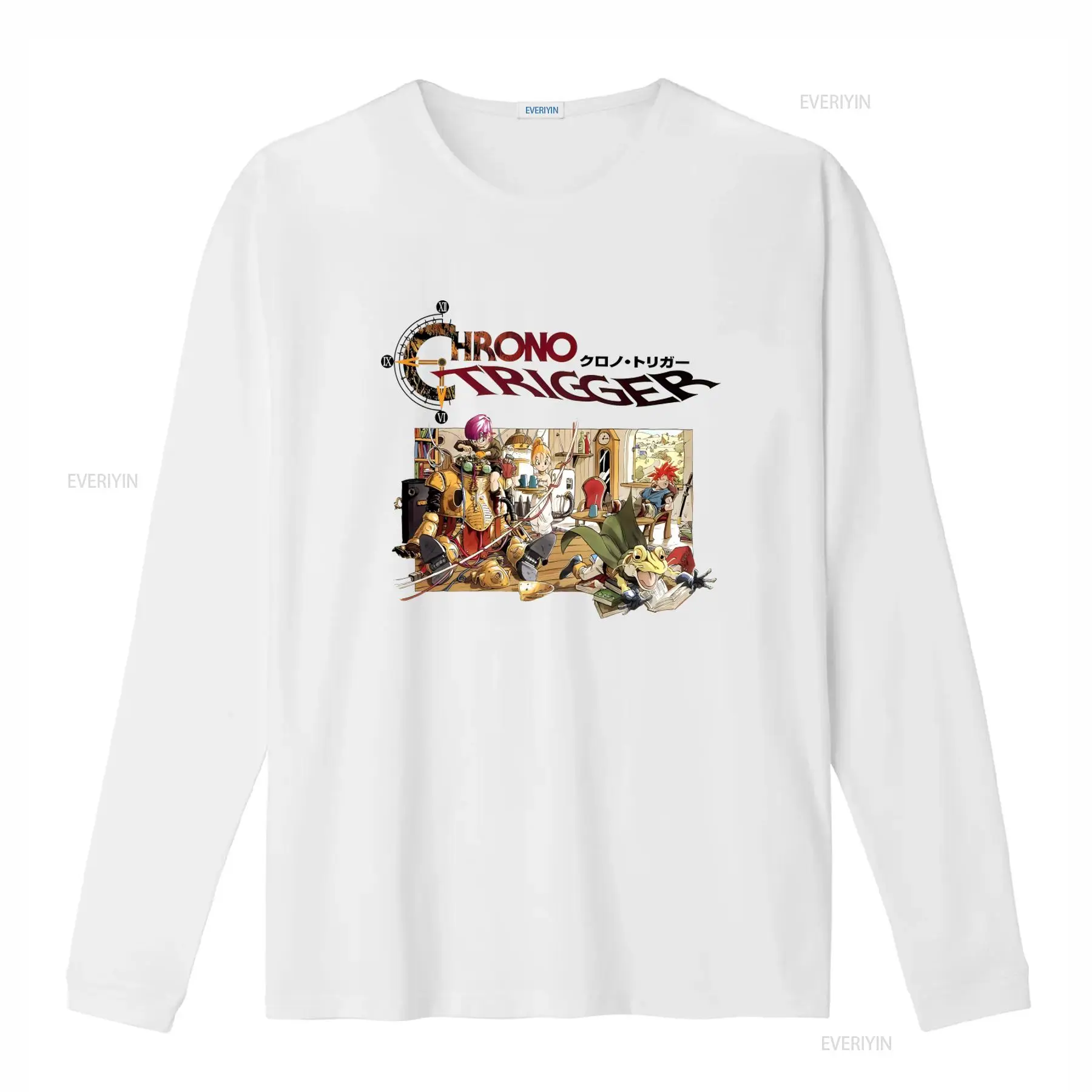 クロノトリガービデオゲームロゴ T シャツサイズ S 5XL - Retro Gaming Logo のレビューと価格