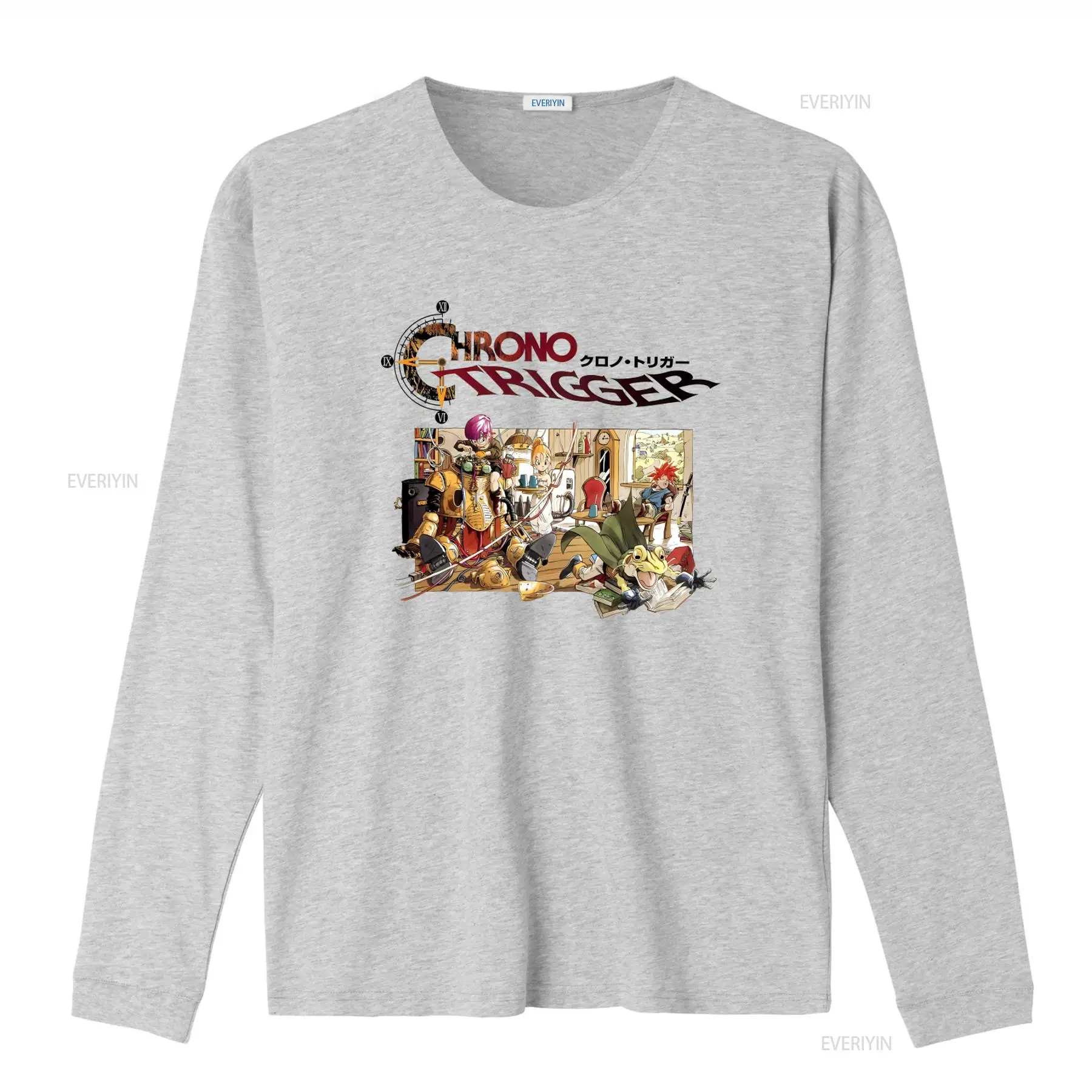 クロノトリガービデオゲームロゴ T シャツサイズ S 5XL - Retro Gaming Logo のレビューと価格