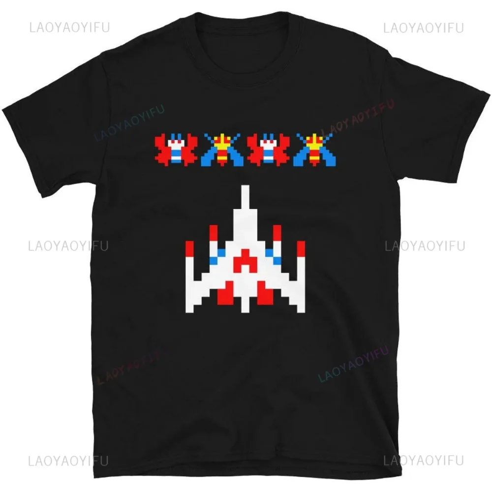 アーケードガレガガ-男性用ヴィンテージトップス,ビデオゲーム - Retro Gaming Shirt のレビューと価格