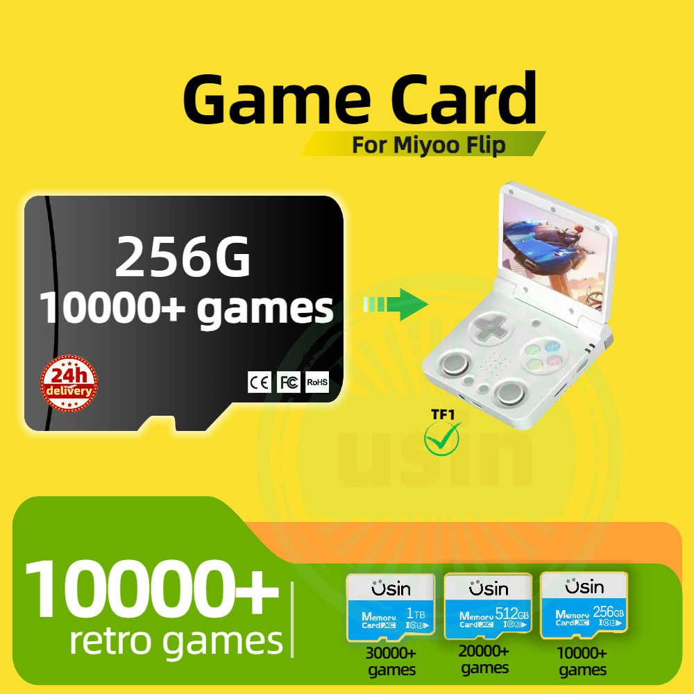 Miyoo Flip 30000+レトロクラシックゲームカー - Retro Gaming Tablet のレビューと価格
