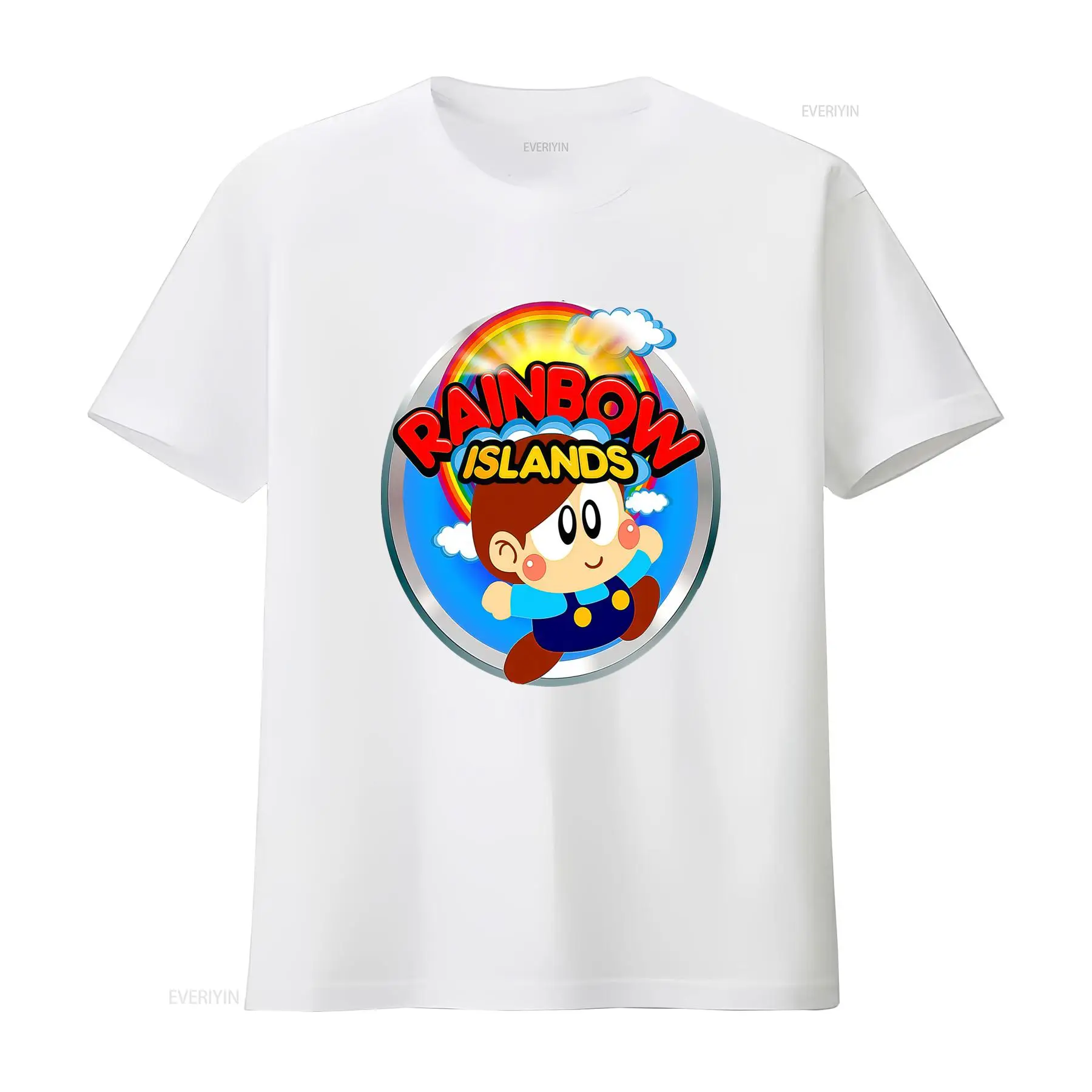 レインボー諸島ビデオゲーム T シャツ レトロ アーケード  - Retro Gaming Event のレビューと価格