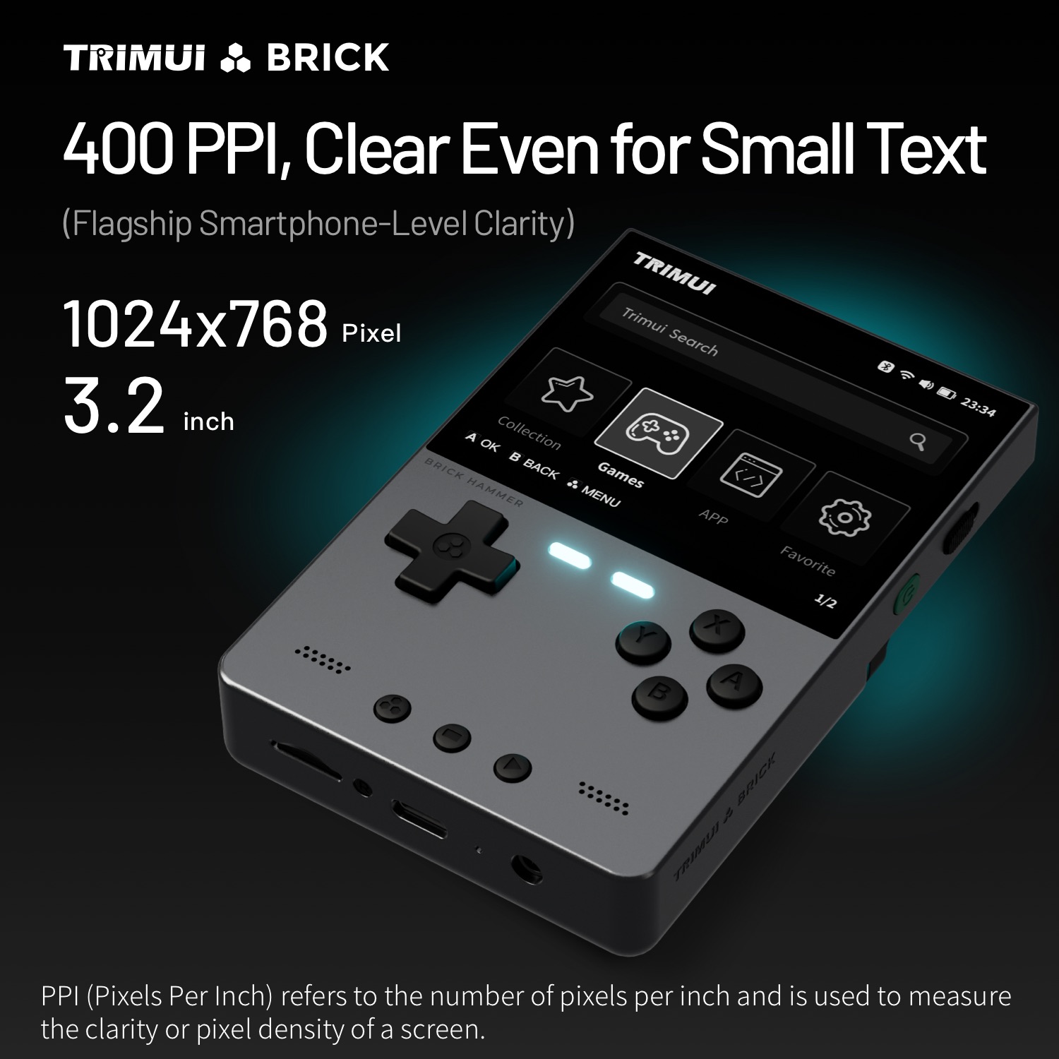 TRIMUI BRICK HAMMER レトロハンドヘルドゲ - Retro Gaming Linux のレビューと価格