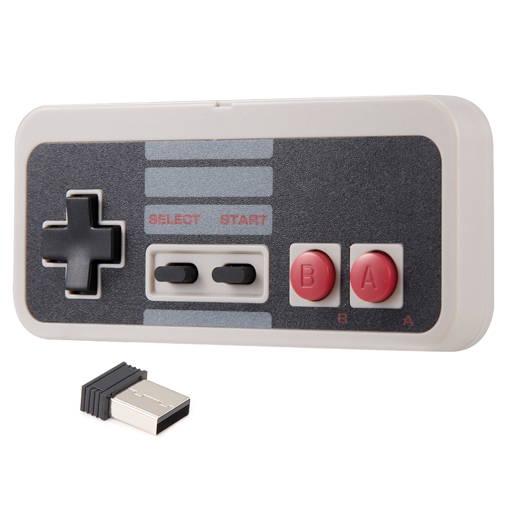 Nesゲーム用の2.4 ghzワイヤレスコントローラー,wi - Retro Gaming Tablet のレビューと価格