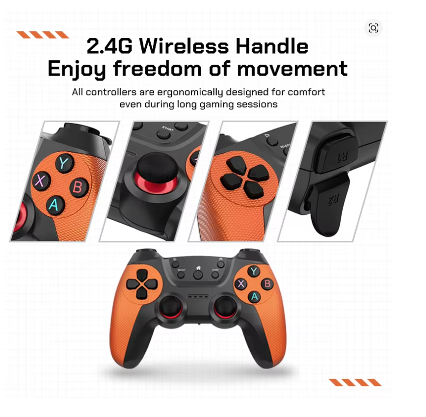 X10 Pro充電式コントローラーゲームスティック4K S9 - Retro Gaming Devices のレビューと価格
