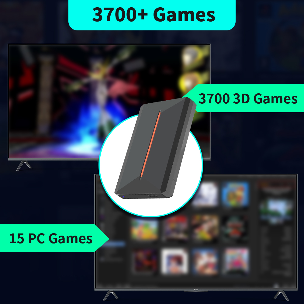 Launchbox-osポータブルHDDレトロゲームコンソー - Retro Gaming Devices のレビューと価格