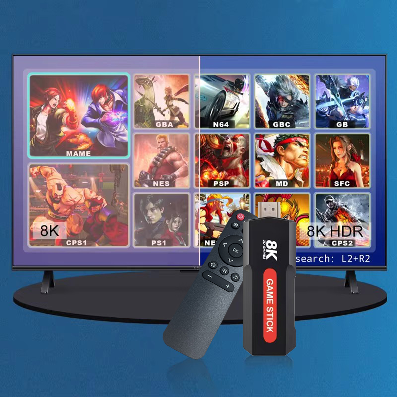 X2ゲームスティックHD 4K 8K 3Dコンソール デュア - Retro Gaming Tablet のレビューと価格