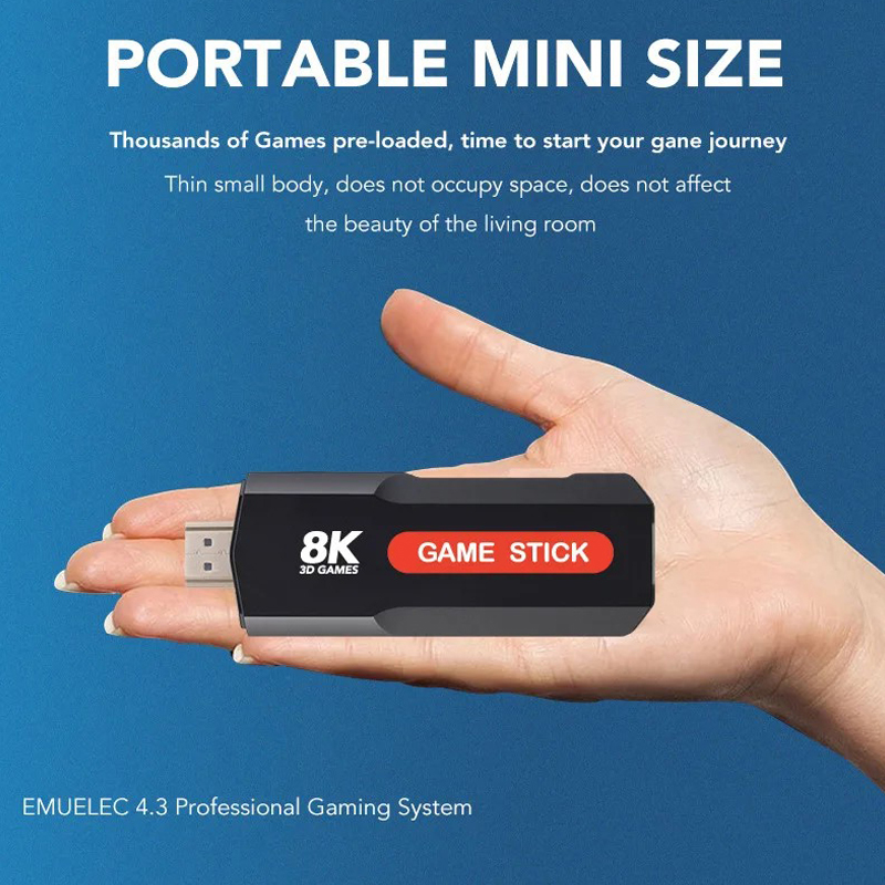 X2ゲームスティックHD 4K 8K 3Dコンソール デュア - Retro Gaming Tablet のレビューと価格