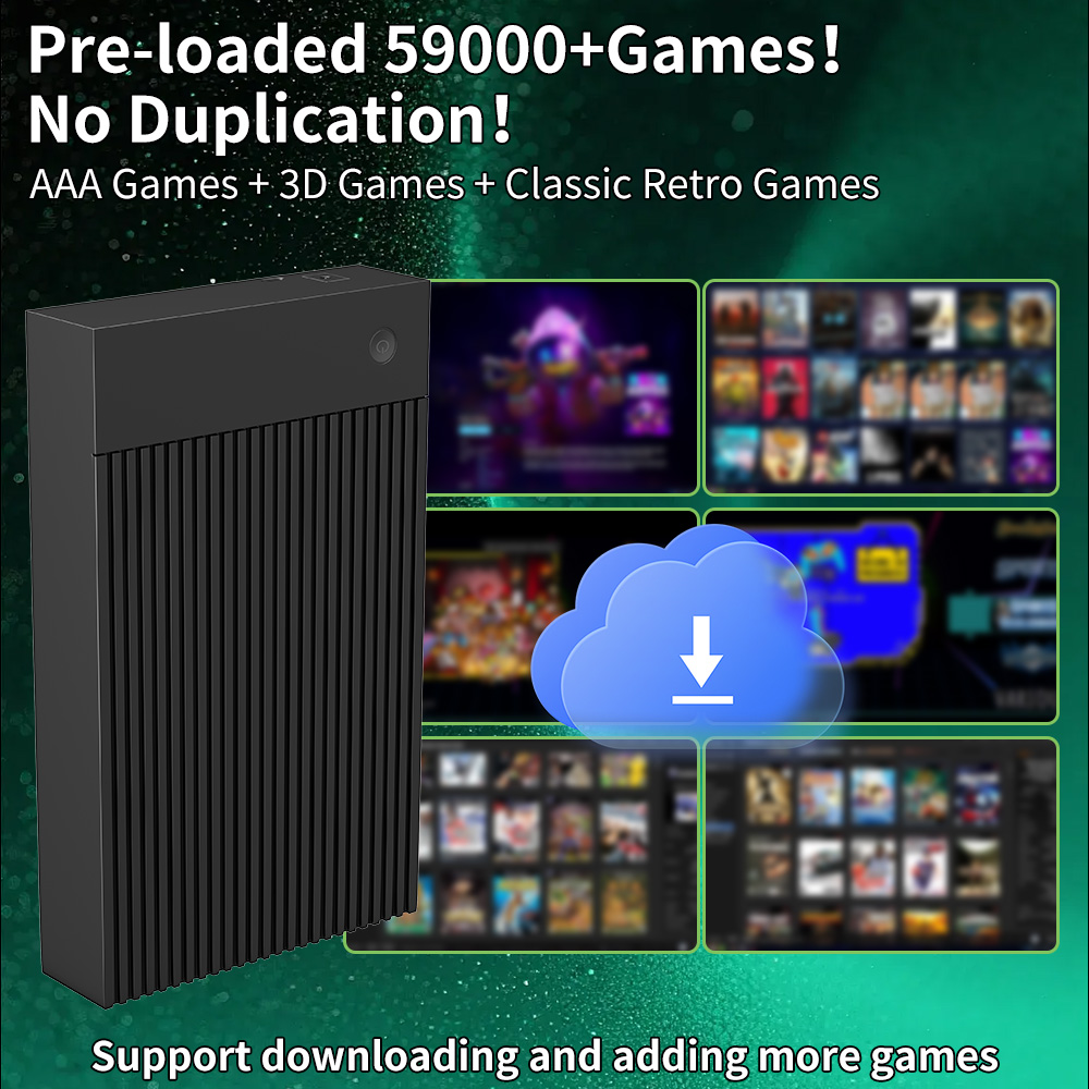 ハイパーベース MIX 4T レトロ HDD 59000+ゲ - Retro Gaming Machine のレビューと価格