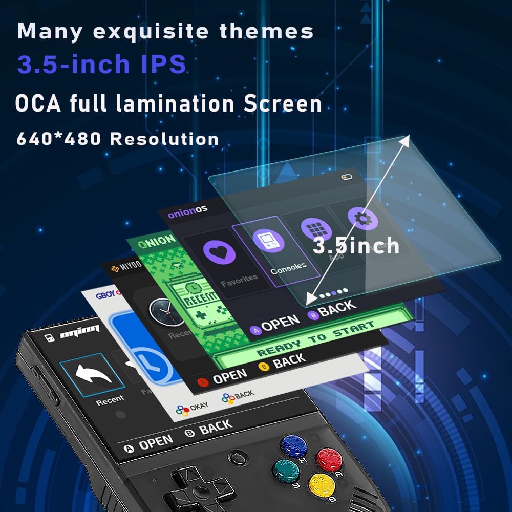 MIYOO ミニプラスポータブルレトロハンドヘルドゲームコン - Retro Gaming Linux のレビューと価格