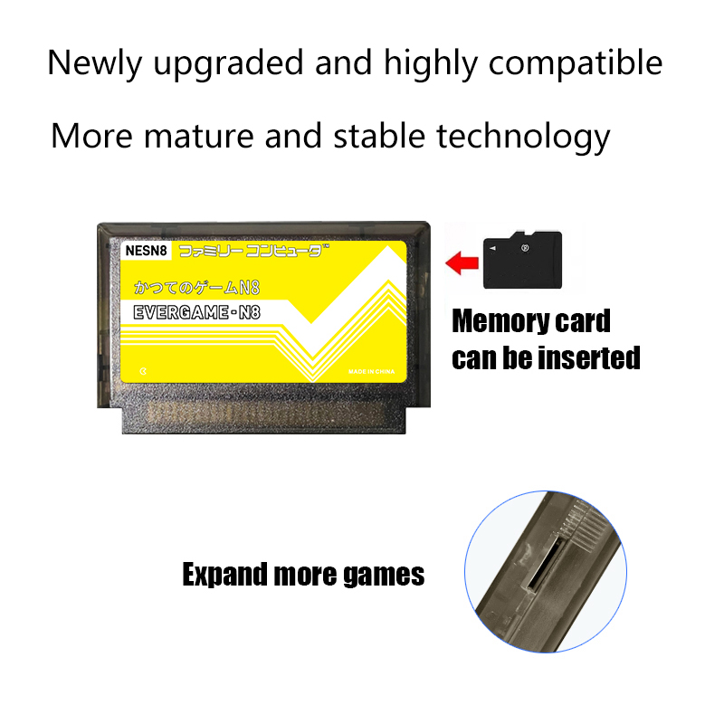 REMANK EVERGAME N8 NES カートリッジス - Retro Gaming Machine のレビューと価格