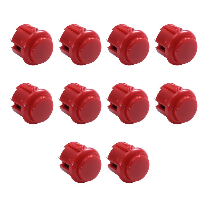 ABJF-アーケードプッシュボタンスイッチ 24 ミリメート - Arcade Button Kit のレビューと価格