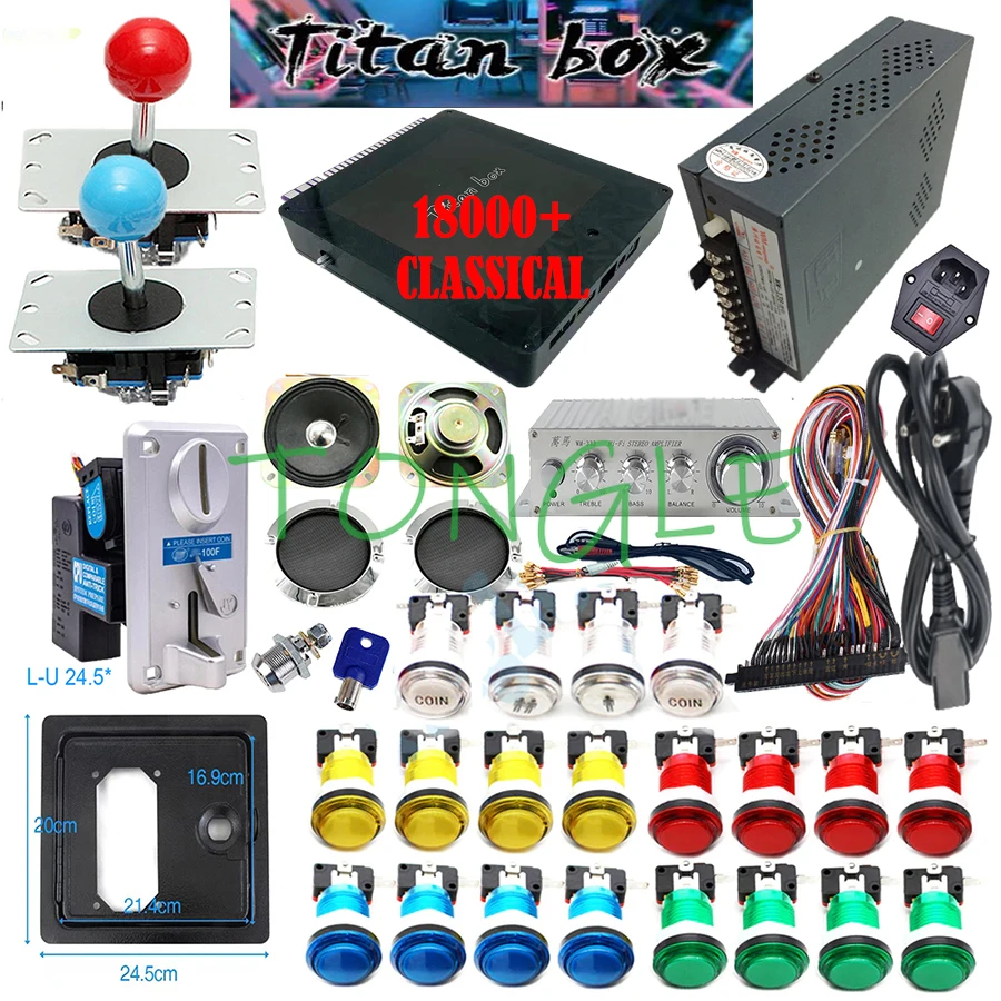 DIYアーケードマシンキャビネット,LEDプッシュボタン,タ - Arcade Button Kit のレビューと価格
